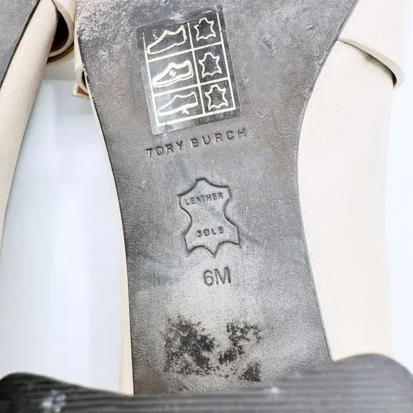 Tory Burch Multi Logo Kiltie Loafer Pumps (Size 6) - Picture 16 of 16